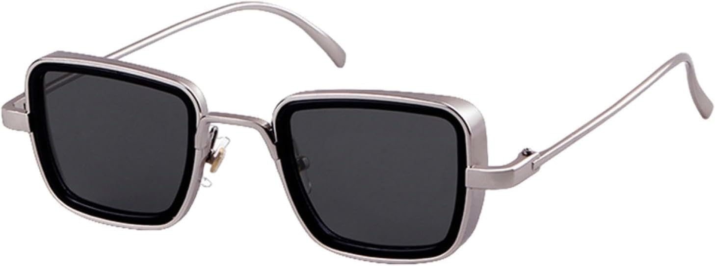 Small Frame Steampunk Sunglasses Men Trendy