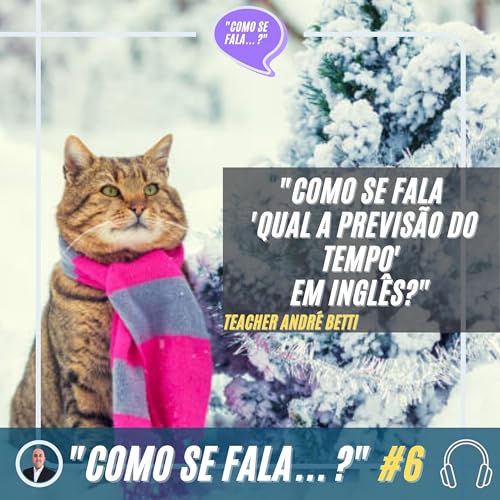 "Como se fala 'qual a previsão do tempo' em Inglês?" | Teacher André Betti