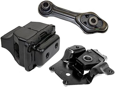 Compatible with 1995-2002 Chevrolet Cavalier 2.2L/1995 2.3L/1996-2002 2.4L Motor & Transmission Mount 3PCS For AUTO : A2803, A2798, A2820 - K0265