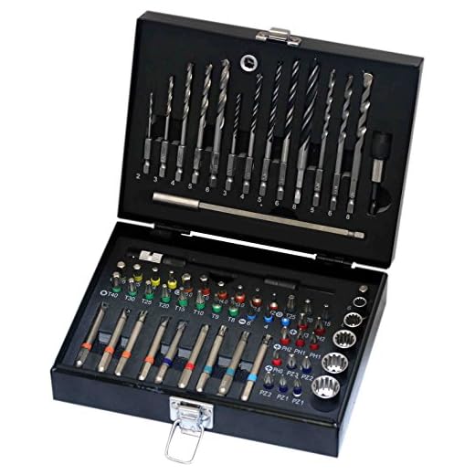 MK Bit-Bohrer-Stecknuss-Box 67 teilig