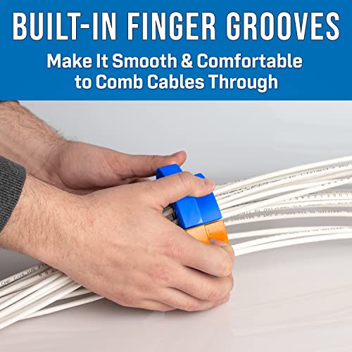 image for ACOM Tools Cable Comb Tool, Wire Comb, Cable Dresser, Bundler, Organiz