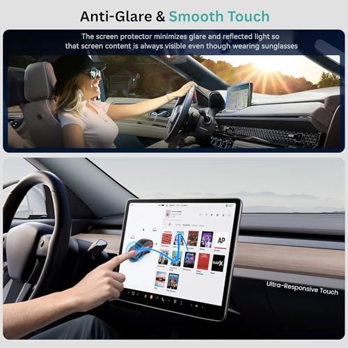 Image of Wisely 5Pcs Screen Guard for TATA PUNCH EV (2026) EMPOWERED /EMPOWERED+S | 10.25 inch Infotainment + 10.25 inch MID + Digital Steering + AC Panel + Gear Knob Protector Accessories