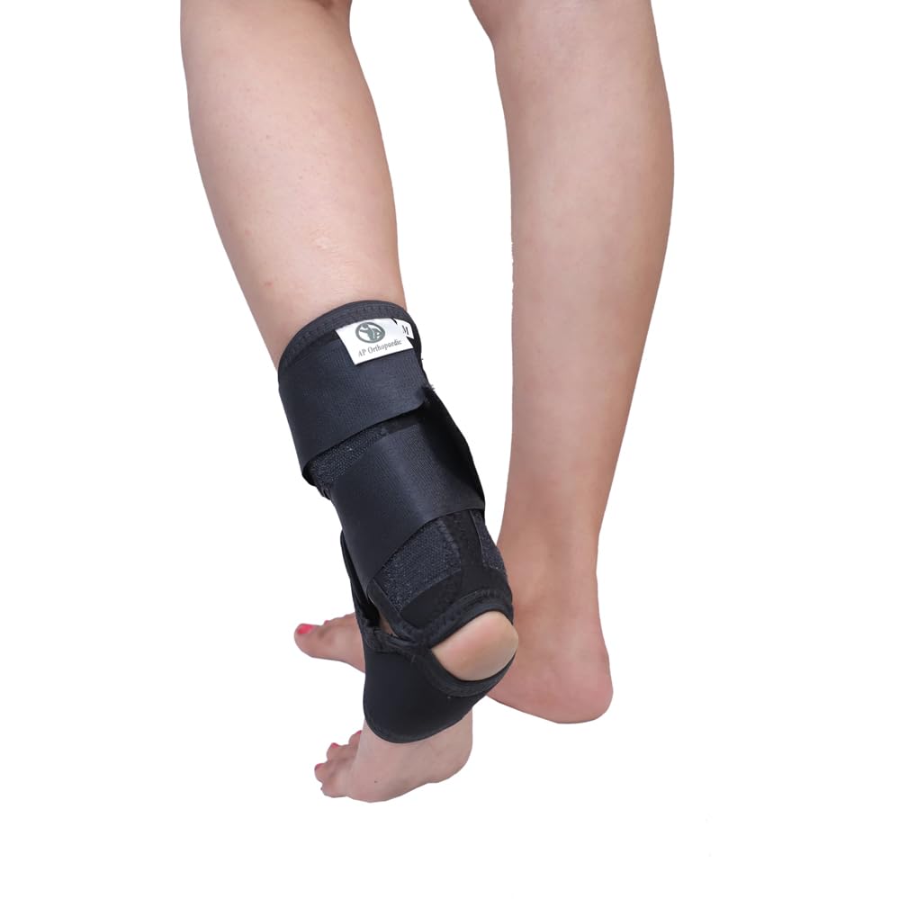 AP Orthopaedic Ankle brace Neoprene with metal patti support Compression Brace For Injuries, Ankle Protection Helpful In Pain Relief And Recovery. Ankle Band For Men & Women Black (L) (B0CXR2XQ75) Amazon Price History, Amazon Price Tracker