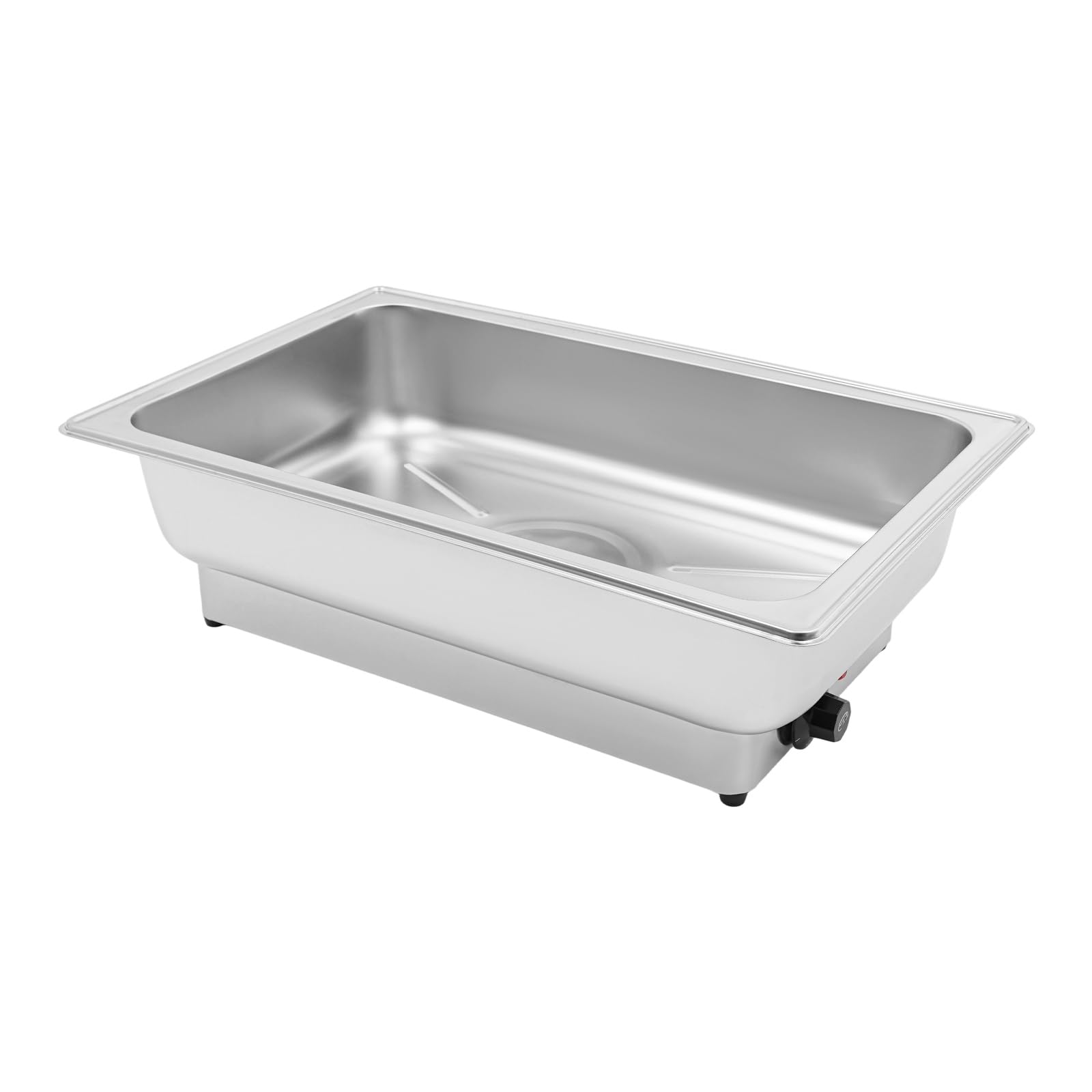 Scaldalibi per buffet in acciaio inox Chafing Dish, scalda buffet elettrico, 600 W, grande capacità (9 l)