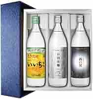 Amazon.co.jp: 麦焼酎900ml×3本セット（いいちこ 日田全麹 西の