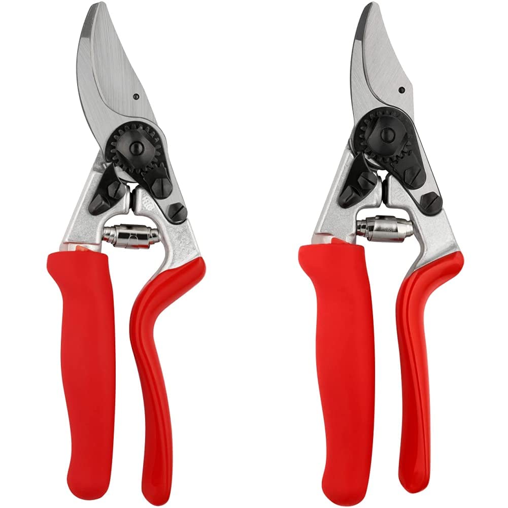 Sécateur FELCO 7 coupe 25 mm et modèle 12 poignée roulante pour outillage jardin