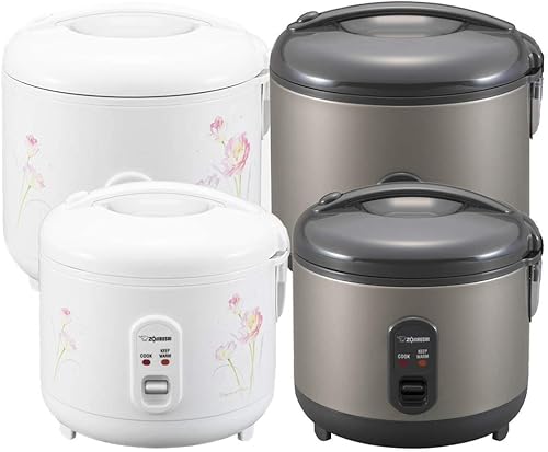 Miniatura 8 de Zojirushi NS-RPC10KTWA - Olla arrocera y calentador automático, 5.5 tazas, blanco y tarro de alimentos de acero inoxidable SW-EAE50KTWA, 17 onzas,