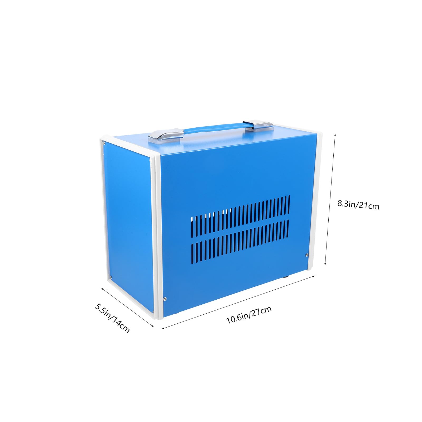 Beavorty Caja Metálica para Proyectos Electrónicos Resistente Salpicaduras Carcasa Eléctrica de Hierro y Abs Aislamiento Térmico Uso Interior y Exterior Instalación Rápida con Disco Fijo
