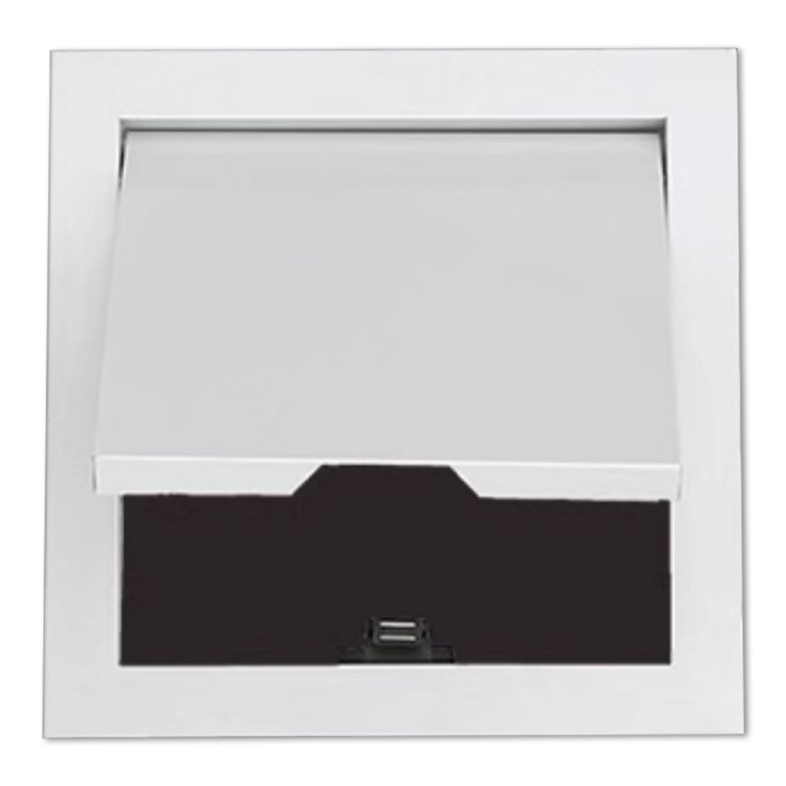 Biały panel dostępowy do płyt gipsowo-kartonowych do sufitów - Lekkie metalowe drzwi dostępowe z zamkiem magnetycznym - Możliwość dostosowania rozmiaru(15x20cm)