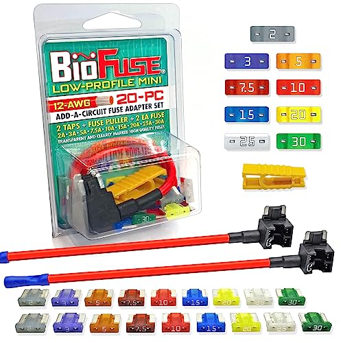 BIOFUSE 20-Piece LP-Mini Fuse Tap Kit