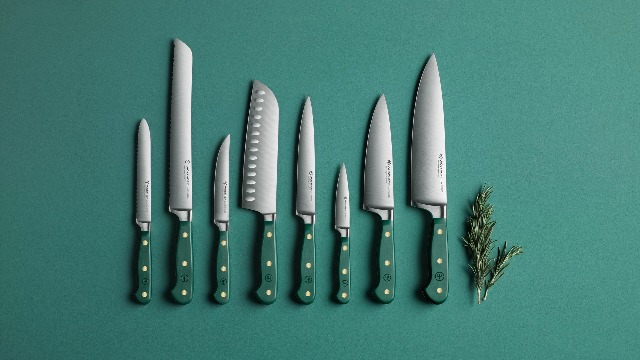 Amazon.com: WÜSTHOF Classic Fresh Rosemary 9'' Double-Serrated