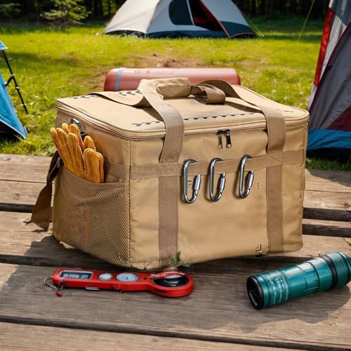 Bolsa de almacenamiento para camping de 36L que soluciona la falta de espacio en maleteros 2