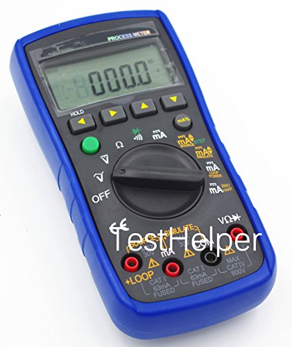 Testhelper Th77 Process Multimeter Calibrator Meter Multifunctional Dmm,250Ω Hart Loop Resistance,24V Loop Power Supply And Measuring The Current #TOP2