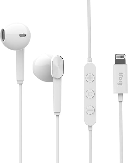 Amazon Co Jp Ifory Iphone イヤホン Apple Mfi認証 白い Hdマイク ライトニング 磁気設計 Lightning 有線イヤホン Hi Fi イヤフォン マイク 通話可能 音量調整 多機種対応 Iphone 12 11 Se Xs X Xr 8 7 6 家電 カメラ