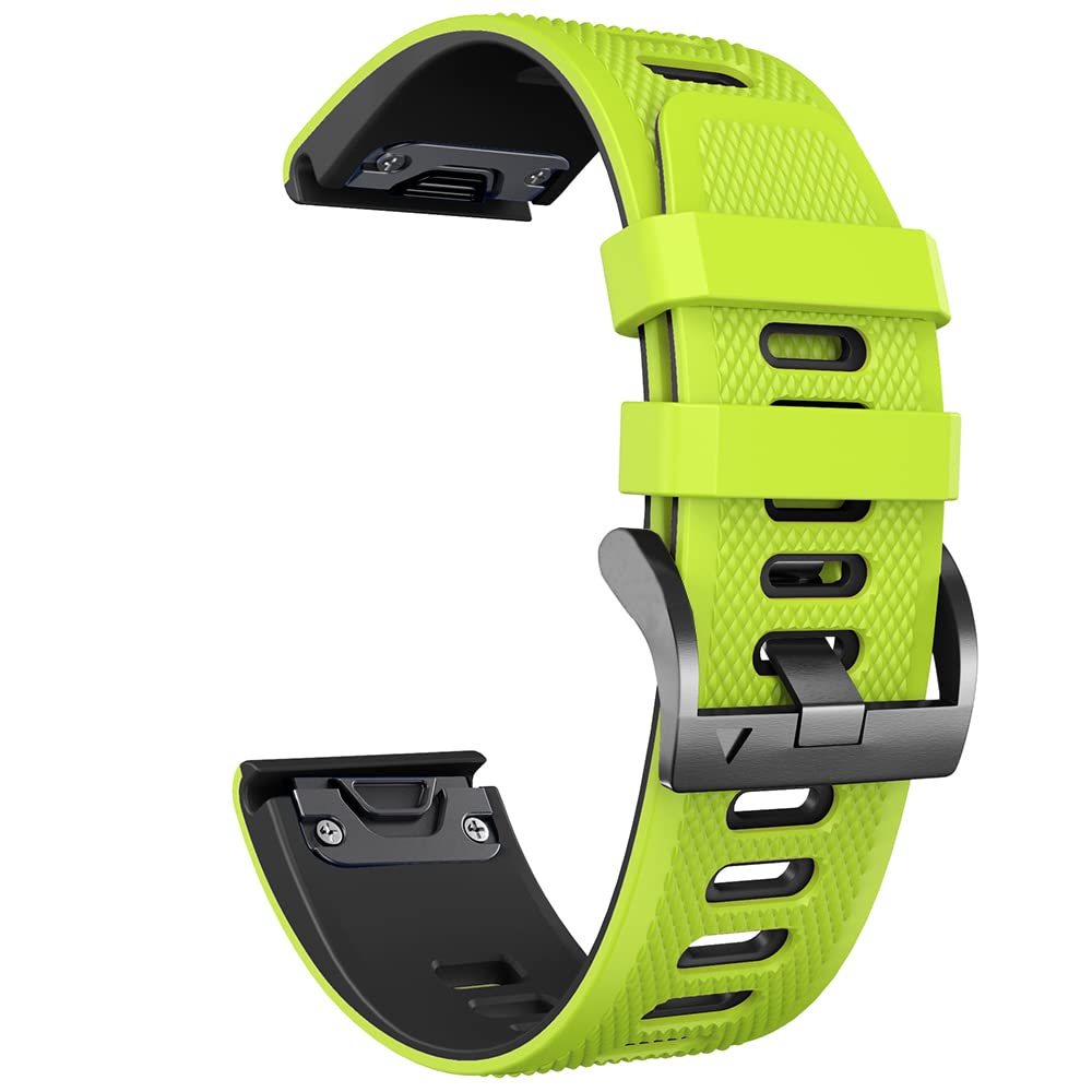 Bracelet montre silicone libération rapide Garmin Fenix 6 Pro et Enduro - 8