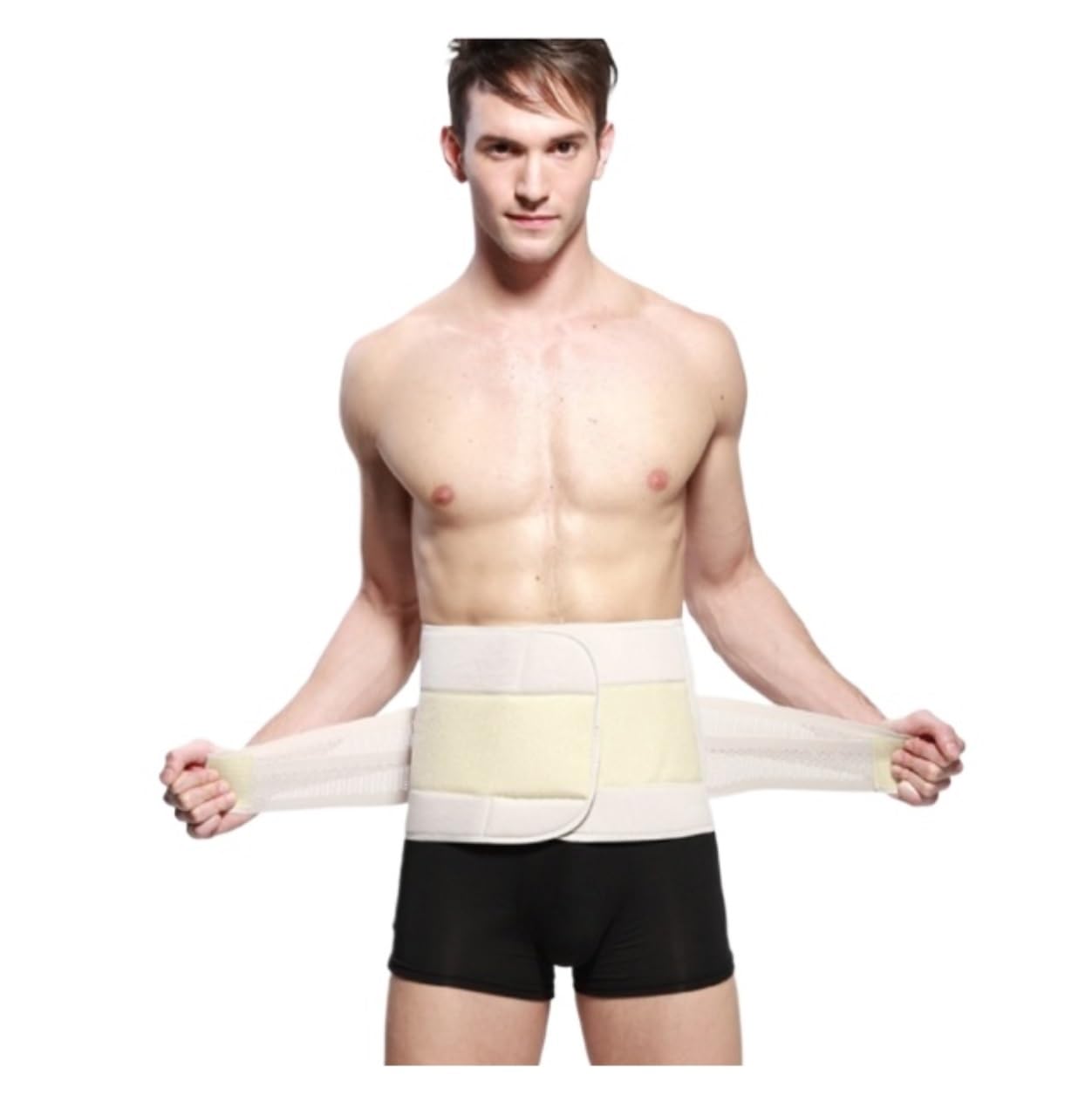Faja Lumbar Faja Reductora De Cintura, Control De Abdomen, Entrenamiento, Banda Abdominal, Soporte Lumbar, Entrenador De Cintura, Quema Grasa Abdominal Cinturón Apoyo Lumbar(Blue,pink,black,Large)