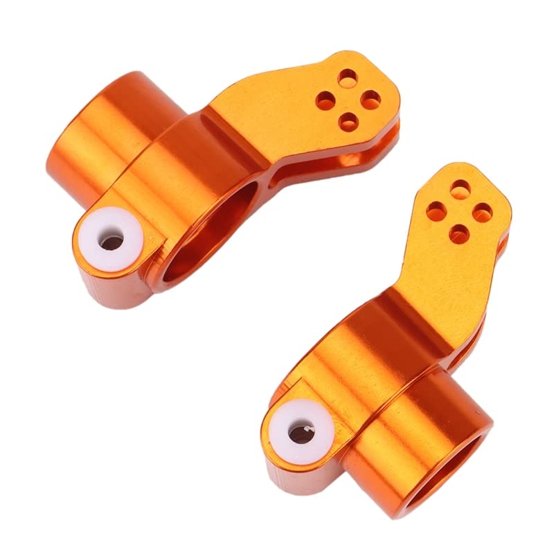 Metal Rear Hub Carrier Rear Cup for Arrma 1/8 KRATON 6S Notorious Outcast RC Car Upgrade Parts Accessories ( Color : Orange )