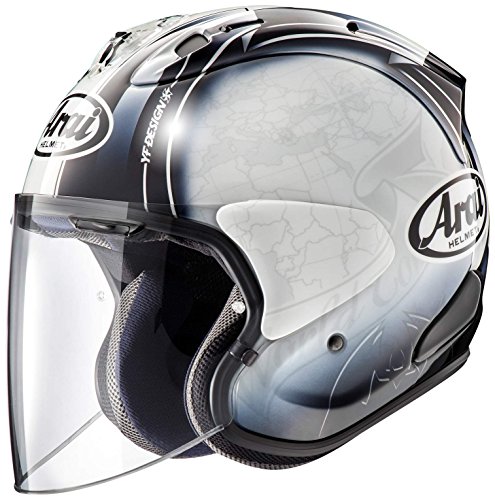 Arai バイク ヘルメットジェットVZ-RAM HARADATOUR白61-6 51fK3Wr-X6L.jpg