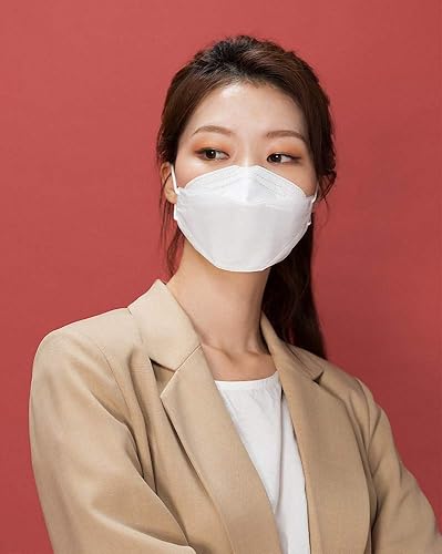 Miniatura 6 de KF94 Mascarillas faciales, paquete de 30 envueltas individualmente, 4 capas transpirables y cómodas, máscaras protectoras para el polvo, unisex