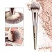 Makeup Brushes, 18 Pcs Professional Premium Synthetic Makeup Brush Set with Case, Foundation Kabuki Eye Travel Make up Brushes sets (Champagne Gold)