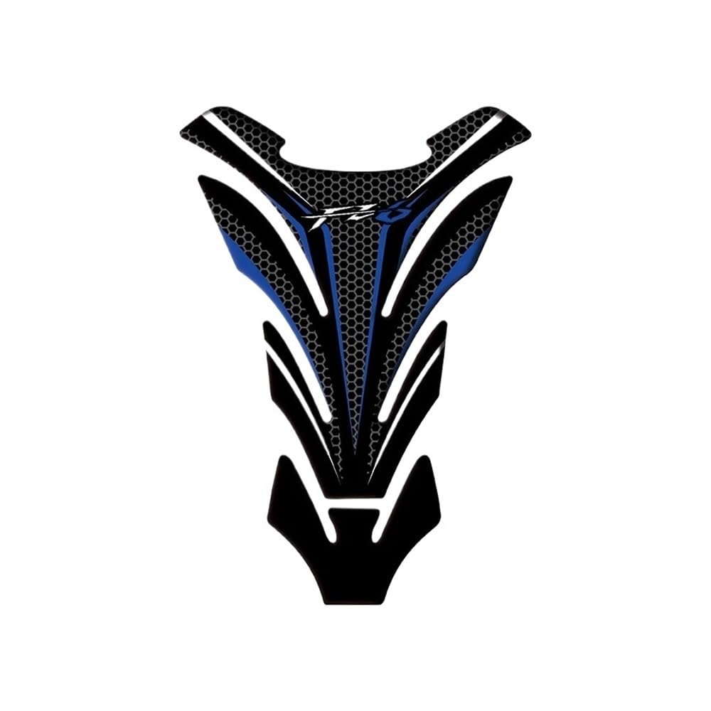 Protection de réservoir moto aspect carbone FZ6 pour masquer les rayures