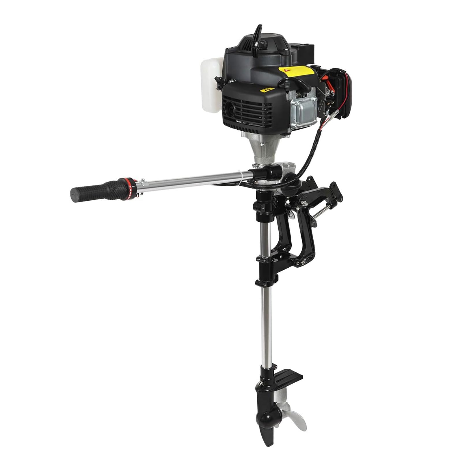 7.5HP Outboard Motor, 4-Stroke Heavy Duty Fishing Boat Engine