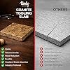 Tandy Leather Deluxe Granite Tooling Slab - Solid Stone Absorbs Impact for Precision Finish - Ideal for Stamping, Punching, and Cutting Leather - 6" x 6" x 1-3/16" #4