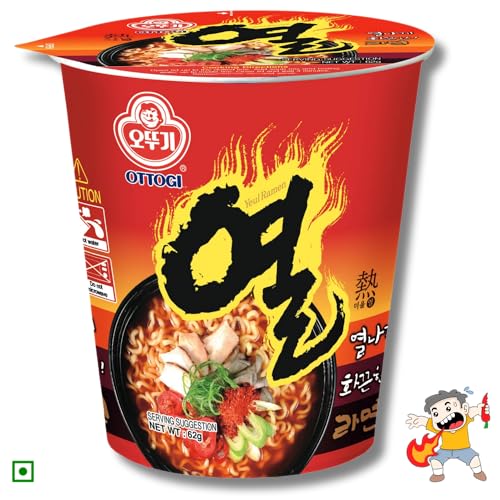 Image of OTOKI Yeul Ramen Korean Style Instant Cup Noodles 62gm, Pack of 6 (372g) | The Product of Korea