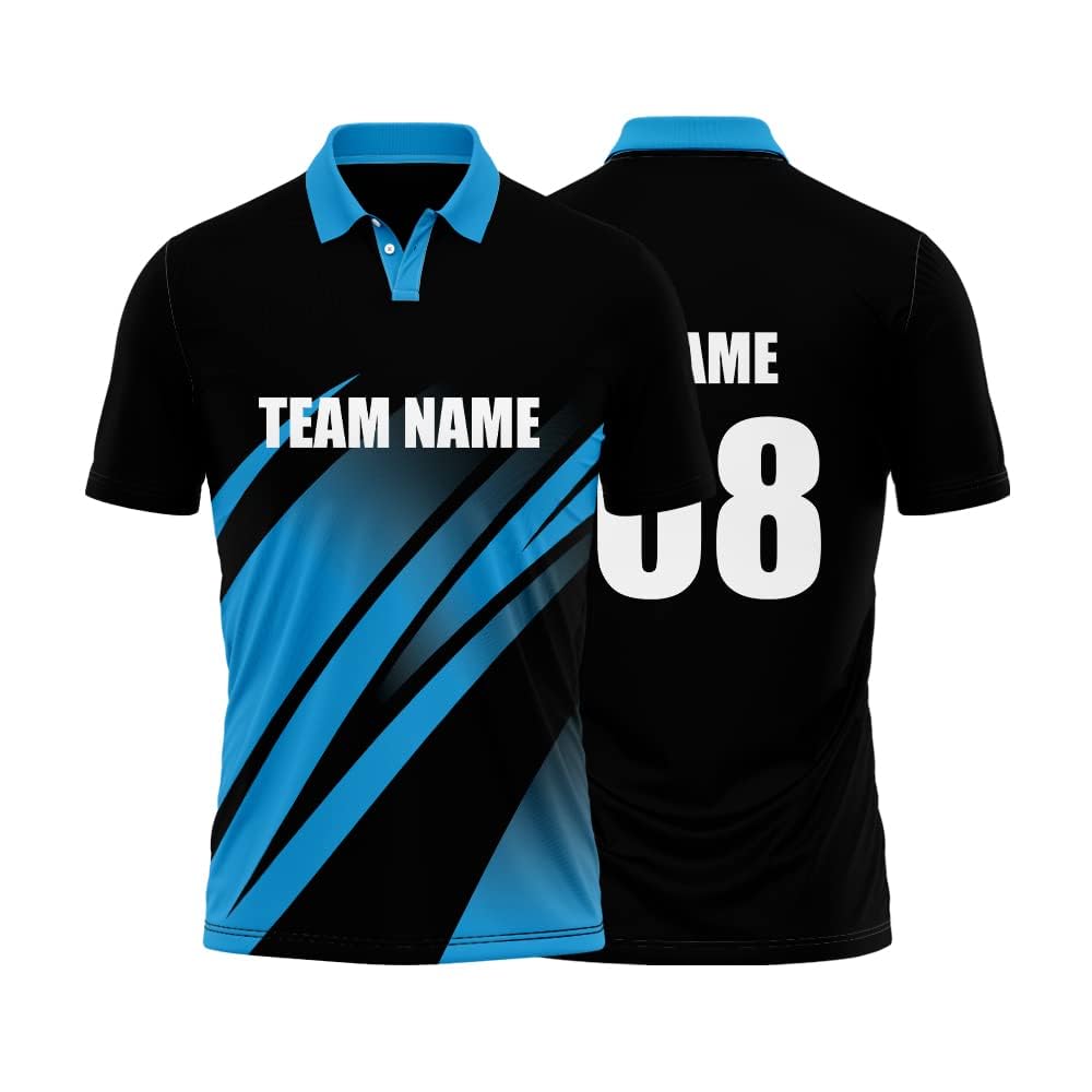 Buy woopme Polyester Men Customized Half Sleeve Sports Jersey 