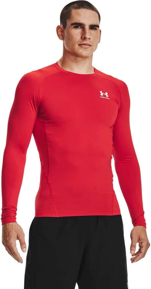 adidas red long sleeve shirt