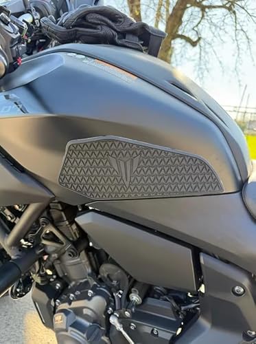 Motorcycle Fuel Tank pad Tank Pads Fit for Yamaha MT07 MT 07 MT-07 SP 2025 2026 Tank pads Stickers Decals Gas Side Knee Grip Traction Pad Full Set,black color