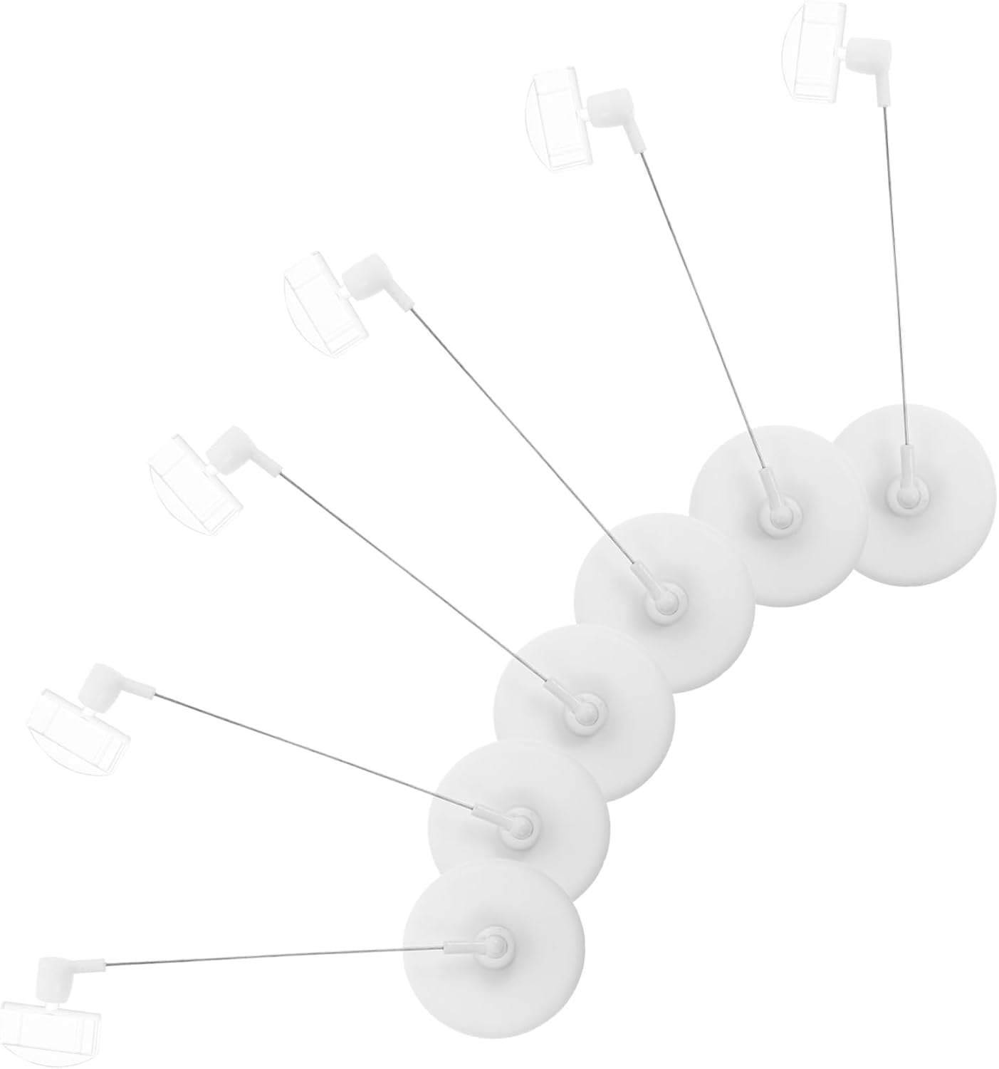 6-Pack Photo Holders for Wedding Plastic Memo Clips Easy to Grab Secure Table Number Memo Holder
