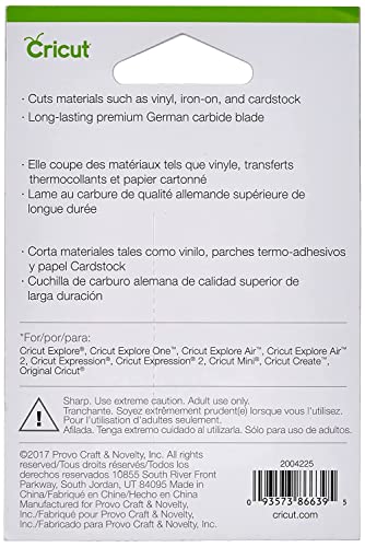 Cricut Premium Fine-Point Blade + Housing, Gold - image 3