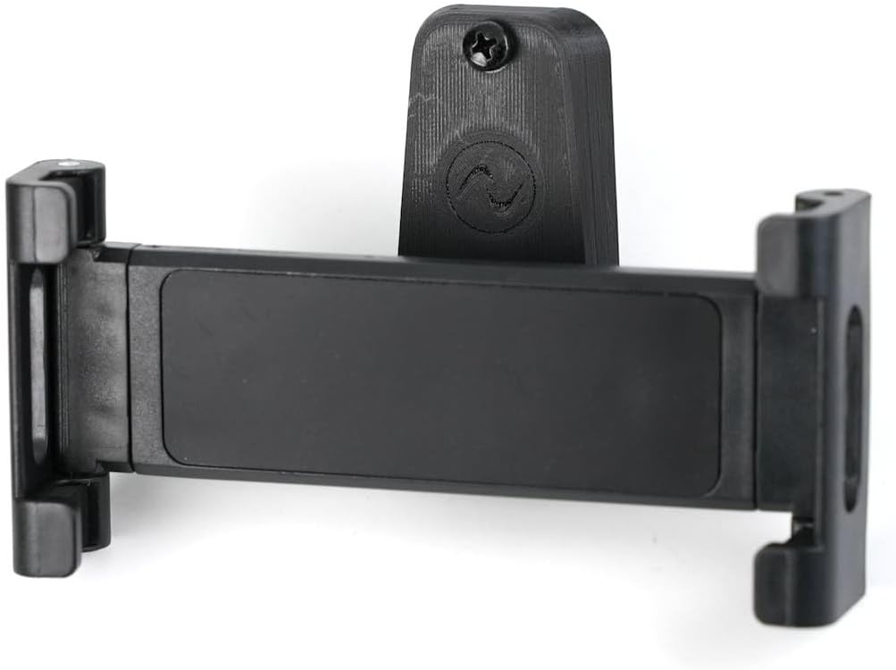 Ball Mount Seat Back Anchor for Rivian R1T & R1S | Fits Behind The Driver or Front Passenger Seat, Made in USA with 17mm Ball Mount and Tablet Clamp