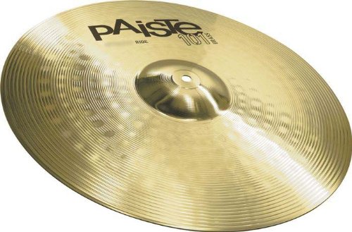 PAISTE 101 20" Ridebecken Schlagzeug Becken, Messing