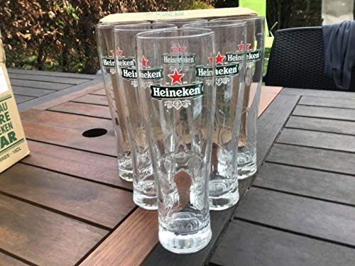 Verre de bière heineken 6 x 0, 5 l