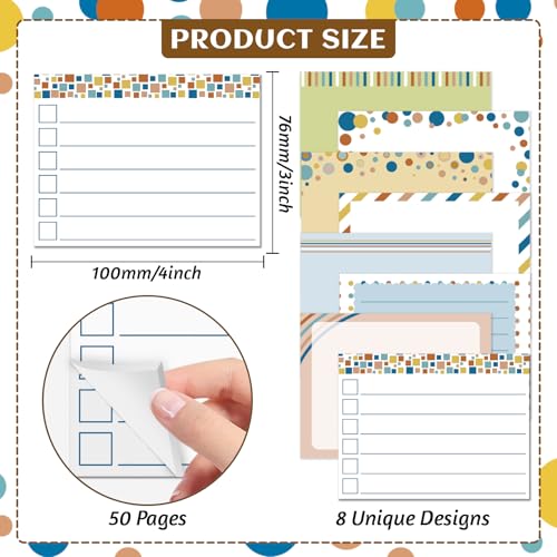 Bloc notes adhésifs animaux mignons 400 feuilles pour ne plus rien oublier - 2
