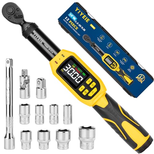 Digital torque wrenches