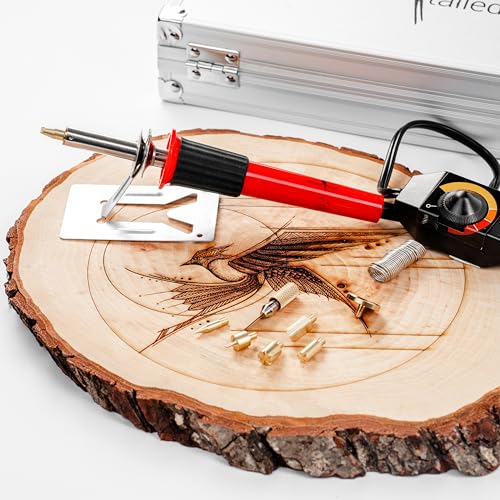 Scissor-Tailed HS-060U-30-KIT 1 Premium Wood Burning Kit 42Pcs thumb #5