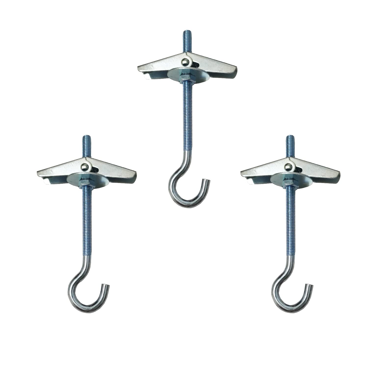 Buy Shieraily 3 Sets M5 Anchors Ceiling Hook Wall Fixing Wing,Heavy