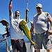 MagBay Lures Tuna Lure Daisy Chain Teaser with Bird - Green Tuna Feathers Rigged Plus Lure Bag