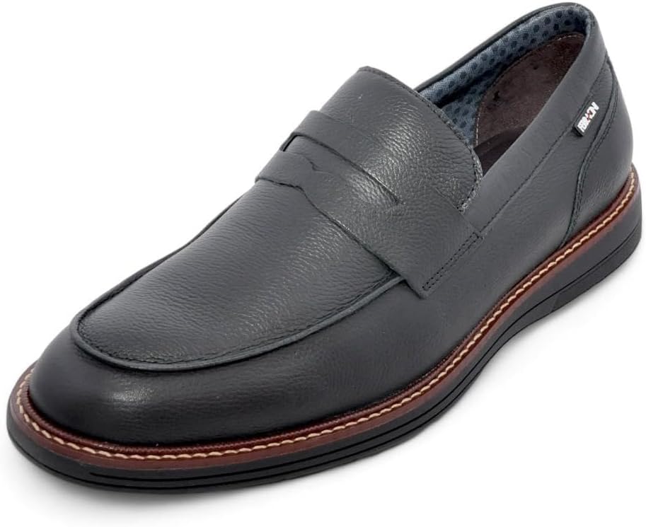 Sapato Ferracini Mocassim Kingston Masculino 6154-675H Preto