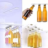bier flaschenhalter wand Vielseitig: Zwischen dem Sparen von Platz im Kühlschrank und dem Entwirren Ihrer Schränke, halten diese Magnete jede Menge von Verwendungsmöglichkeiten