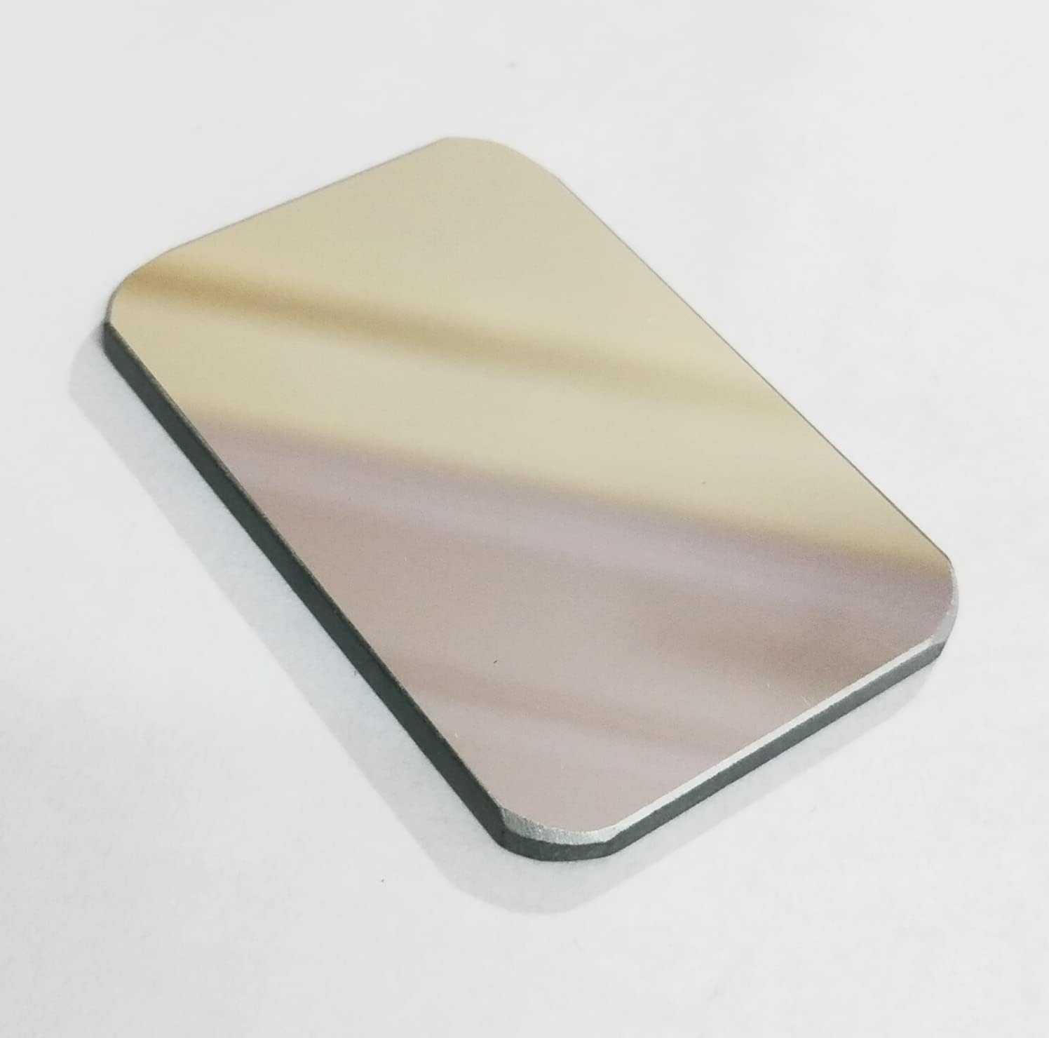Front surface coated mirror 60x40mm, (5mm thick)