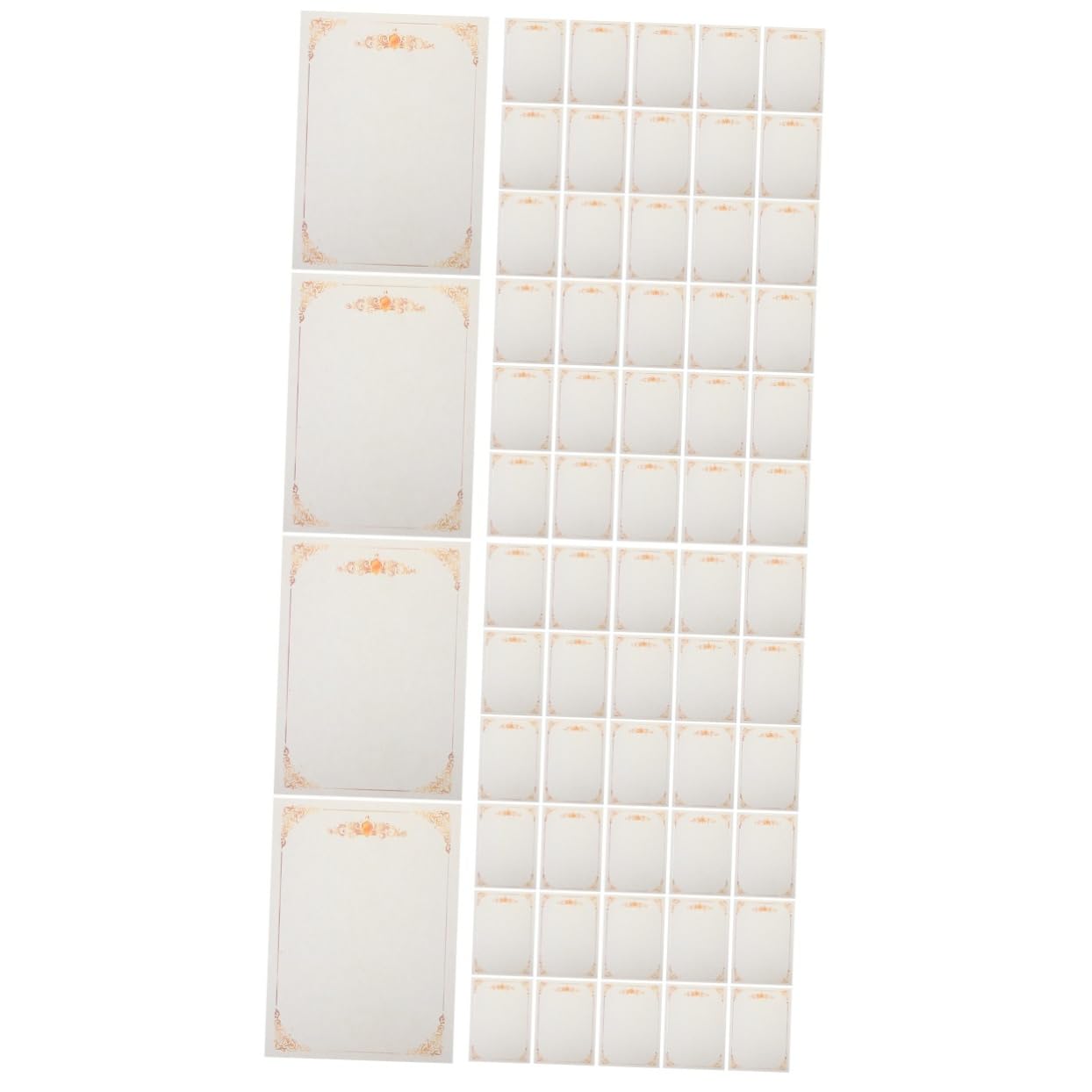 200 Hojas Certificado en papel de premio certificados de en papel imprimible papel de certificado en papel de certificado escolar papel doble offset