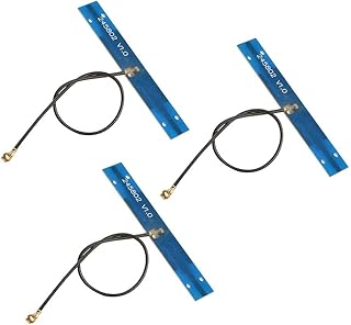 Wixine 3Pcs 2.4G/5G/5.8G Dual Band Omni PCB Antenna with IPX Connector WiFi Internal