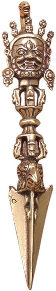 VOSAREA Vajra Dorge Buddha Statue Buddha Instrument Phurba Pestle Feng Shui Ornament Buddhism Religious Supplies