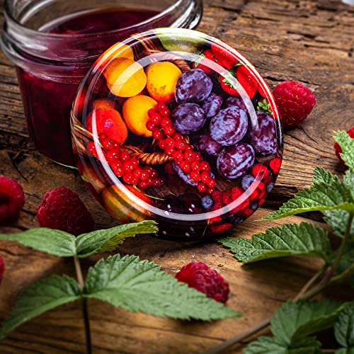 KADAX 50er Set Einmachgläser 250ml TO82 Obst, Marmeladengläser Vorratsgläser Mason Jar mit Schraubdeckel, Luftdicht & Spülmaschinenfest… – Ansicht 5