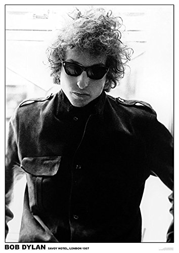 Poster Bob Dylan London 1967 pour créer une ambiance rétro rock dans votre salon