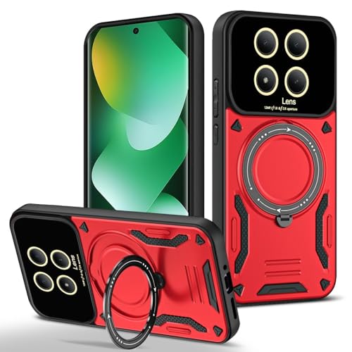 Coque Xiaomi Redmi Note 12 4G silicone rouge support pour vidéo